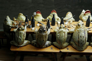 A kitömött békák múzeuma