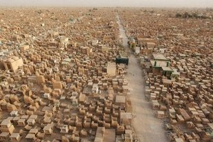 Wadi Al-Salaam a legnagyobb temető a világon.