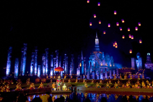 Loi Krathong fesztivál Thaiföldön