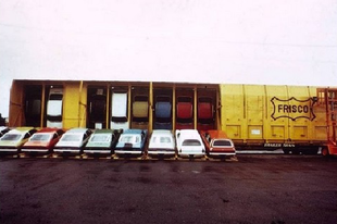 Autószállítás a 60-as években (5 kép).