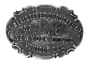 A New York-i jogosítvány változása 1903 óta.