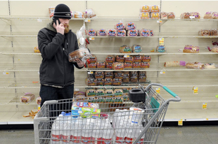 Alaszka a földrengés után.