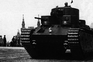 T-35 szovjet nehéz harckocsi   