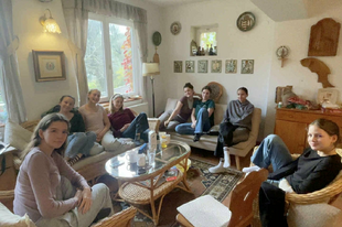 Őrsi portyán a Mézvirág őrs