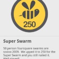 Első magyar Super Swarm badge