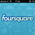 Foursquare iPhone-on