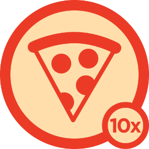 Foursquare Pizza Level 10