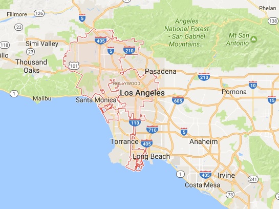 los angeles térkép 5 Nap Los Angeles ben!   5 Nap a Városban los angeles térkép