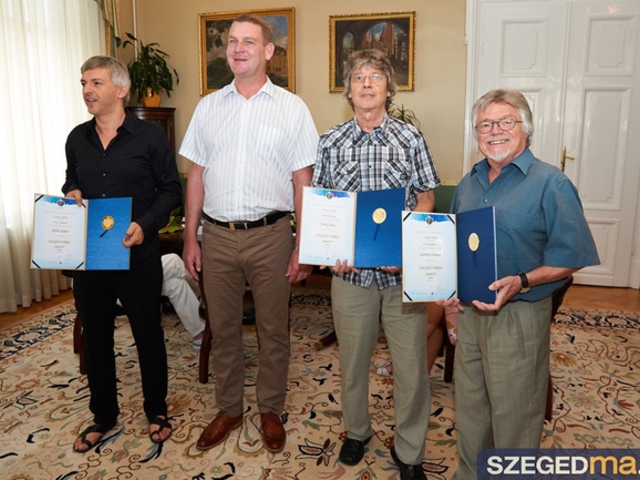Szeged város aranyérmét kapták az István, a király alkotói