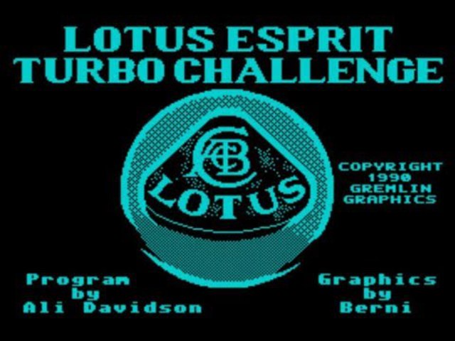 Lotus Esprit Turbo Challenge