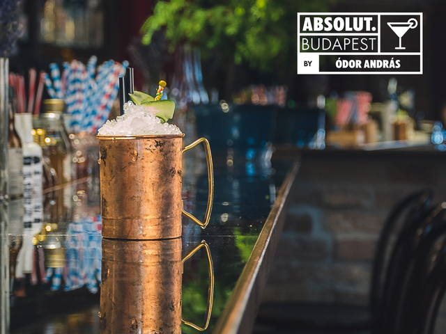Absolut Moscow Mule twist by Ódor András