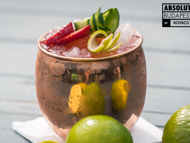 Uborkás Strawberry Mule by Kovács Andrea