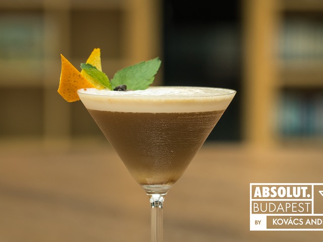 Mint Espresso Martini by Kovács Andrea