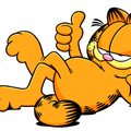 Garfieldes próba poszt