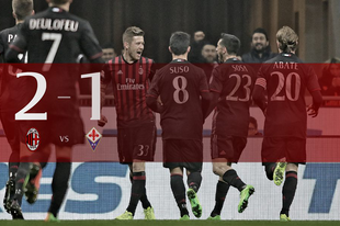MILAN 2:1 FIORENTINA - rövid elemzés