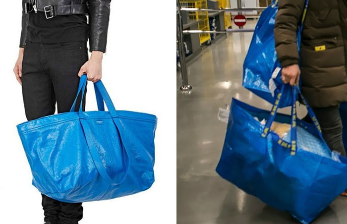 Balenciaga tote bag VS Ikeás szatyor