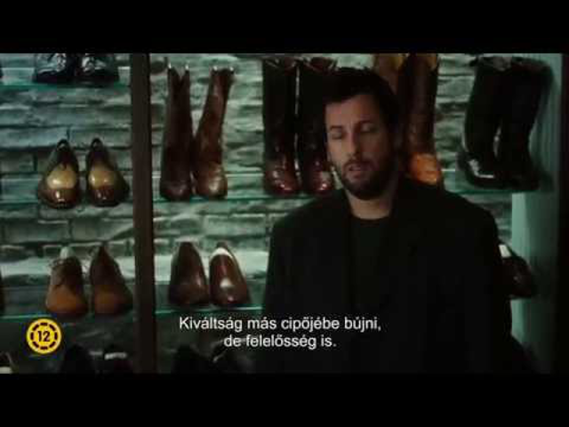 magyar trailer + poszter: a cipőbűvölő [the cobbler] (2014)