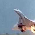 A tragikus Concorde baleset képei