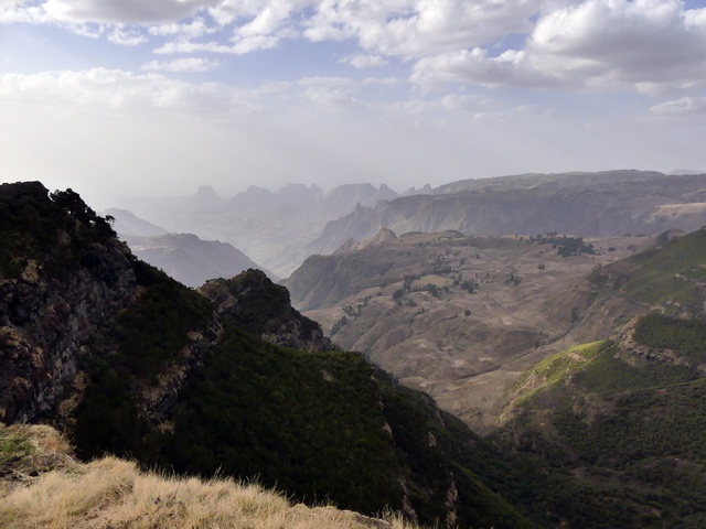 Simien-hegység - észak Etiópia világöröksége...