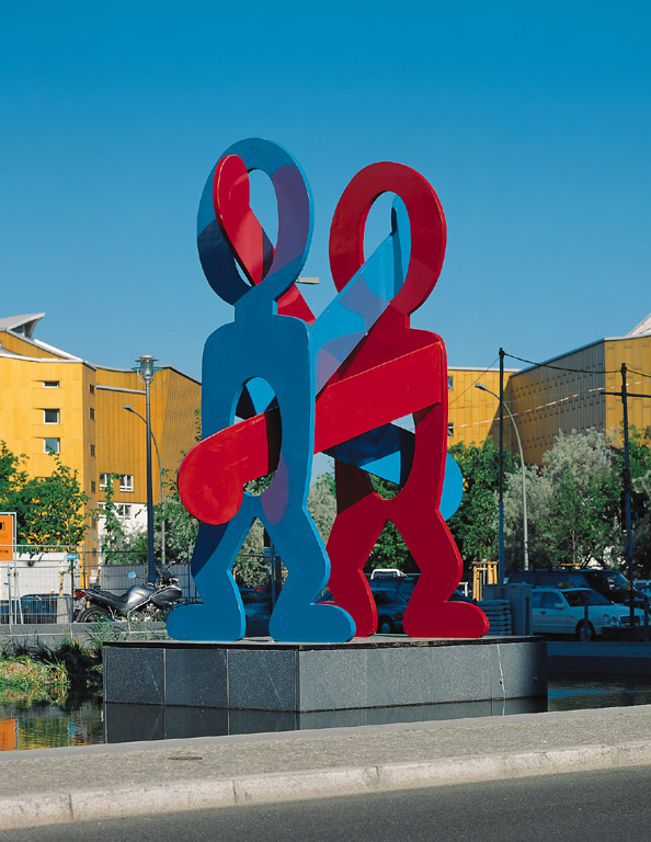 untitled (Boxers) Berlin, 1987<br />http://art.daimler.com/en/artwork/untitled-boxers-keith-haring-1987-2/