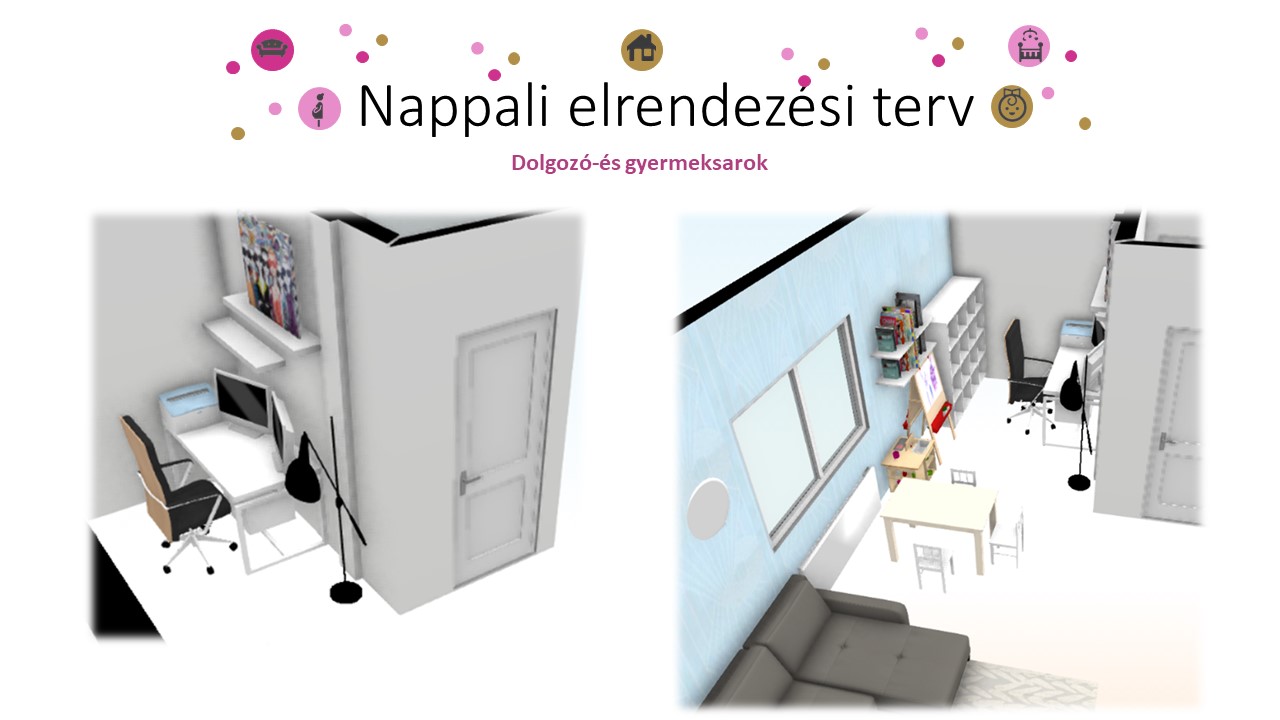 Nappali berendezési terv