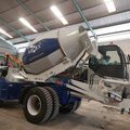 Can the Self-Loading Concrete Mixer Operate on Rough or Uneven Terrain?