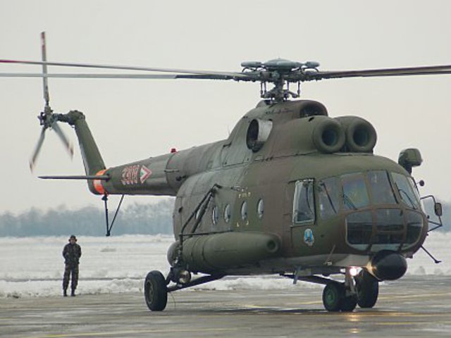 Levegőben a finn Mi-8-asok