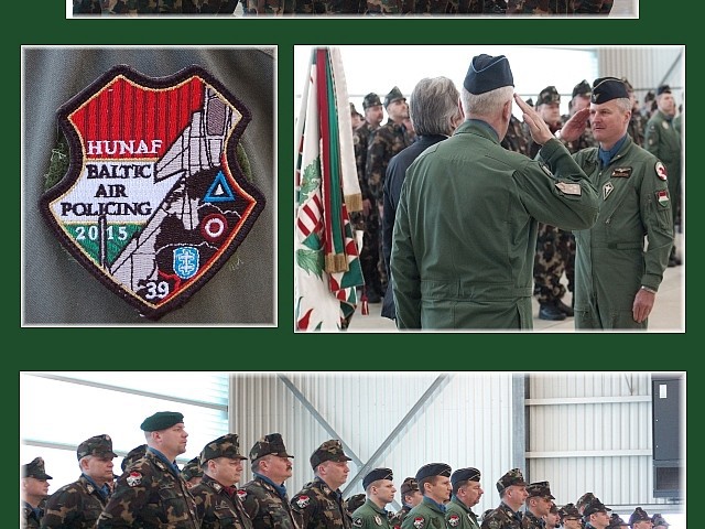 Baltic Air Policing  - Visszafogadó ünnepség