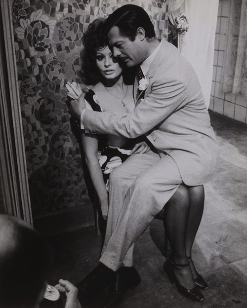 Sophia Loren és Marcello Mastroianni.
