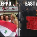 Aleppói gyermekek a propaganda markában