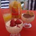 Tiramisu, a „legendás epermisum” és kísérőnek limonádé