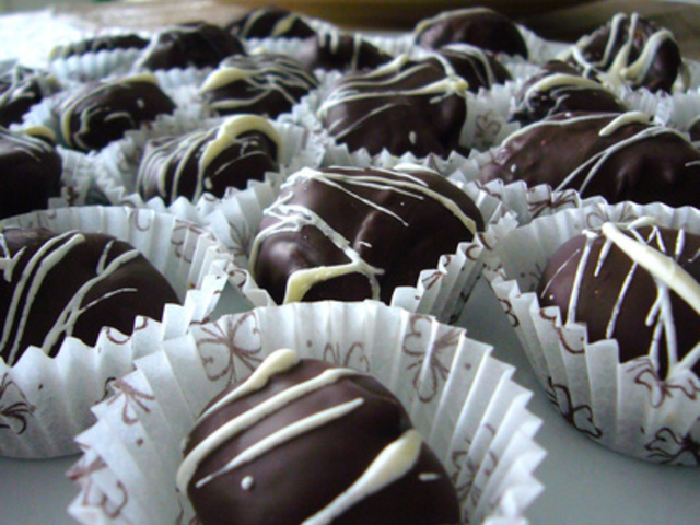 Év és világvégi mustos kézműves bonbon
