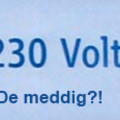 230 Volt? Van. Lesz?