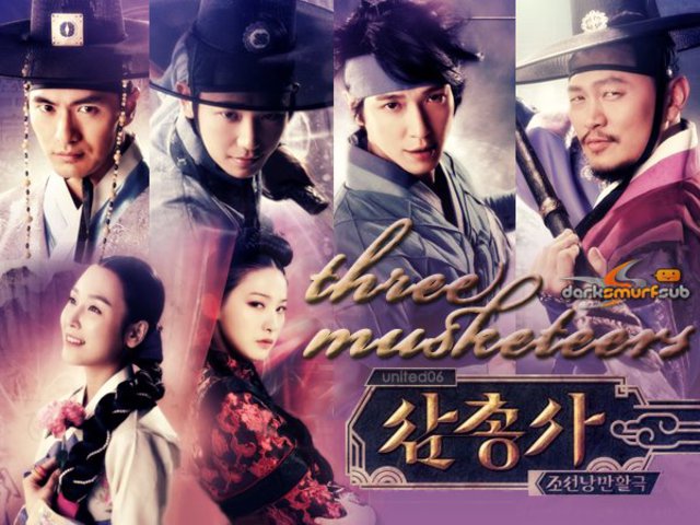 The Three Musketeers (K-Dorama 12 ep)