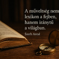 📚 Csütörtök reggel: Egy idézet, ami kávé nélkül is felébreszt.