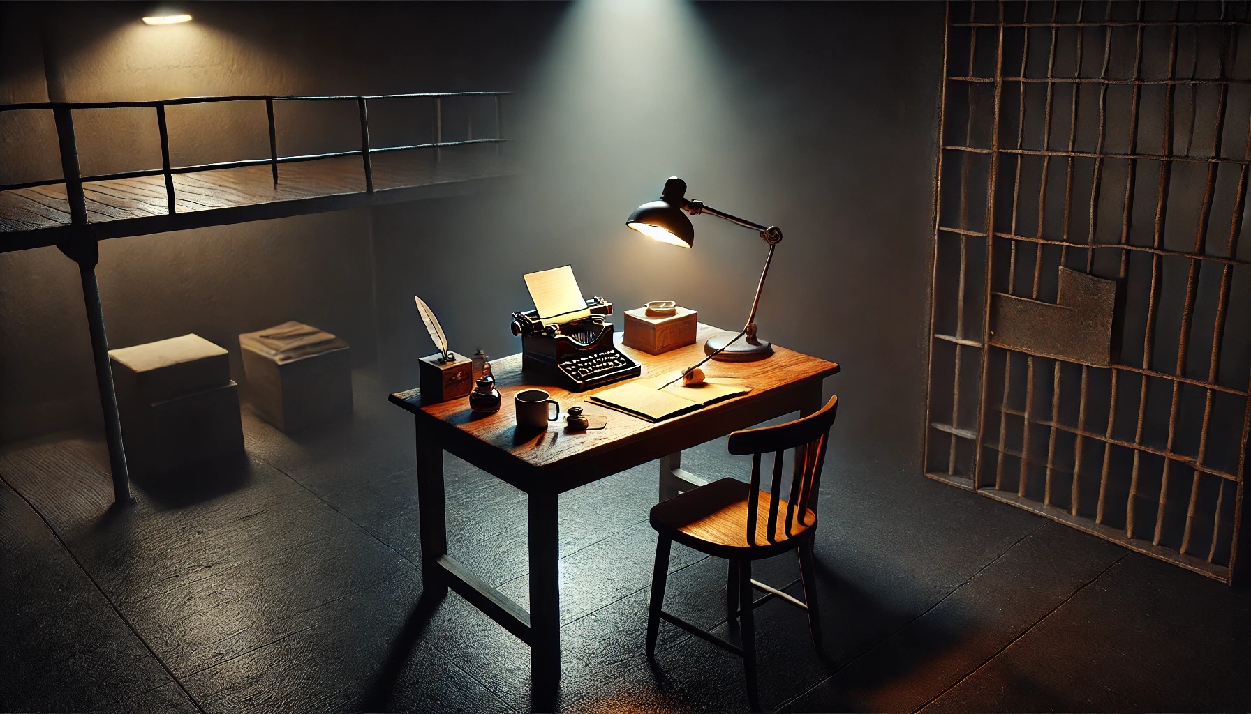 dall_e_2025-04-01_11_04_36_a_realistic_somber_prison_cell_interior_in_dark_lighting_in_the_center_of_the_cell_there_is_a_wooden_desk_with_an_old-fashioned_writing_set_includ.jpg