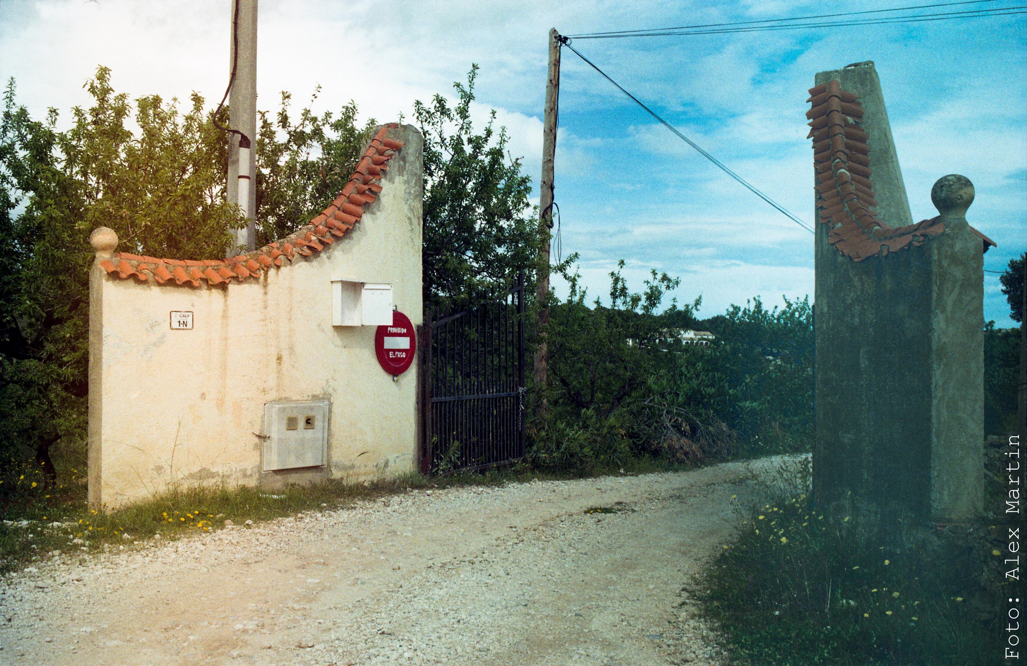 Hacienda bejárat