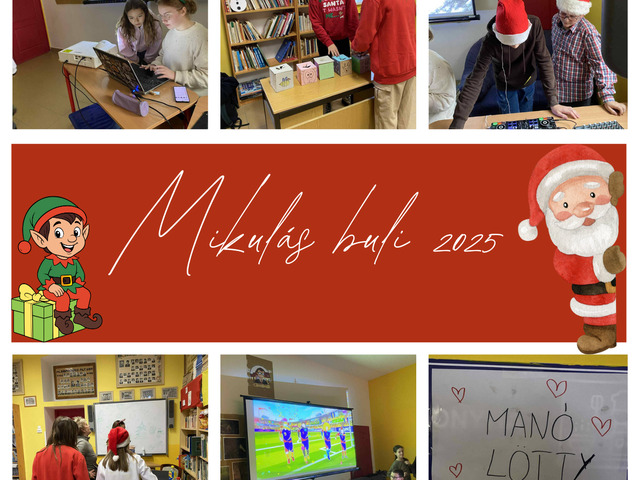 Mikulás buli 2025