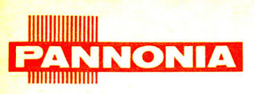 Magyar logók, emblémák, címkék, védjegyek, márkák (RETRÓ): Pannonia Szálloda  és Vendéglátó Vállalat