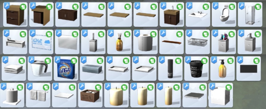 The Sims 4 Chic Bathroom Stuff Pack