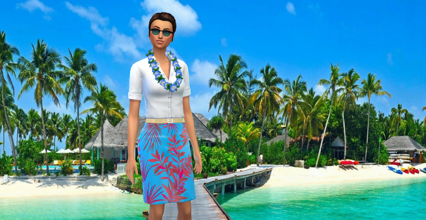 tropical getaway mod sims 4