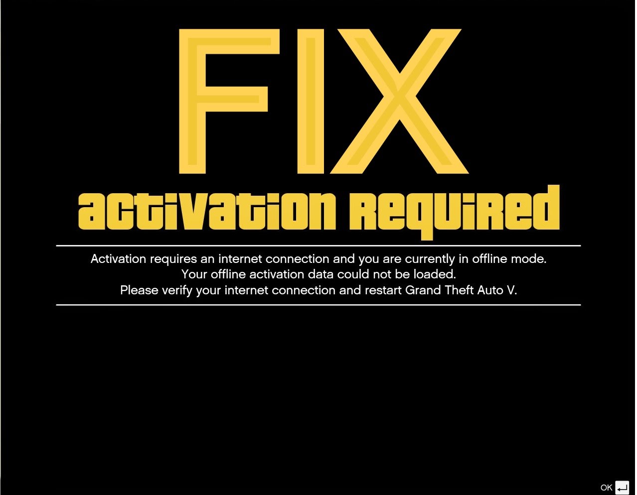 GTA V  Activation Required FIX  A Mindenes!