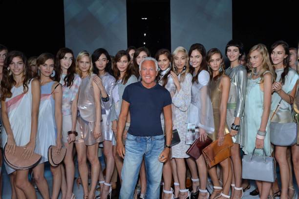 Giorgio Armani with models.JPG
