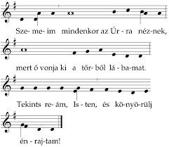 Szemeim mindenkor (Oculi mei) - Liturgikus Népénektár