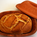 Házi fehér kenyér Pataki tálban