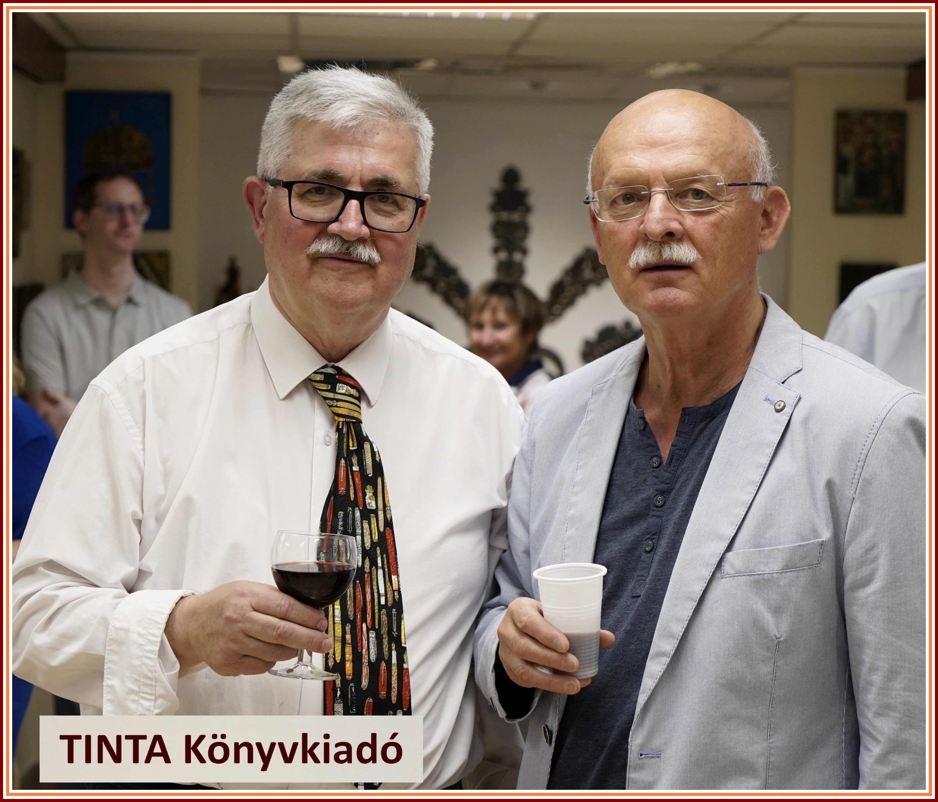 Kiss Gábor és Grób László [TINTA Könyvkiadó archívuma]