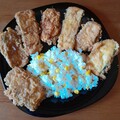 Sajtos-tojásos sült cukkini kukoricás rizzsel