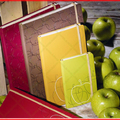 appeel - környezetbarát "alma műbőr" borítású jegyzetfüzetek