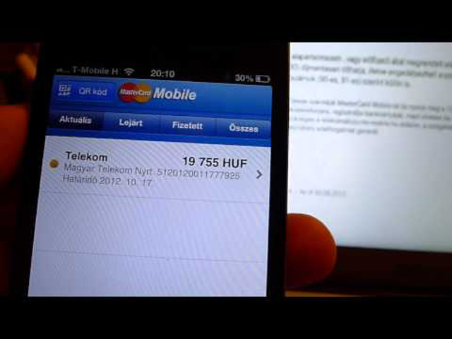 Az iPhone-ommal fizetek mindenhol