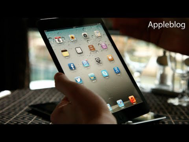 Kipróbáltuk az iPad minit